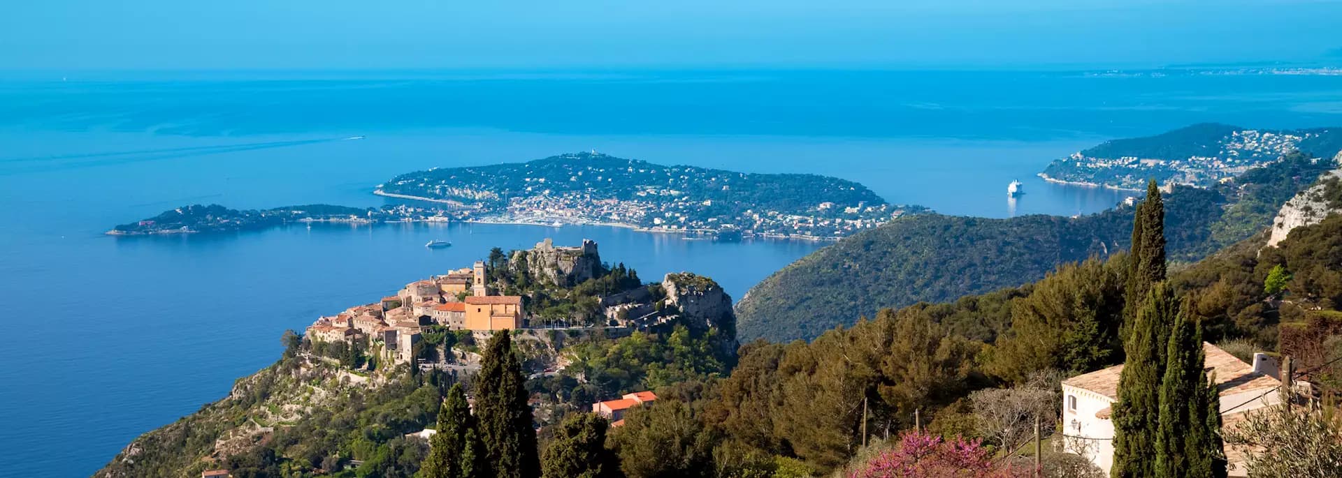 Côte d'Azur coastline